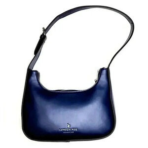 London Fog Collection Navy Blue Shoulder Bag 11"L x 8"H x 3"W